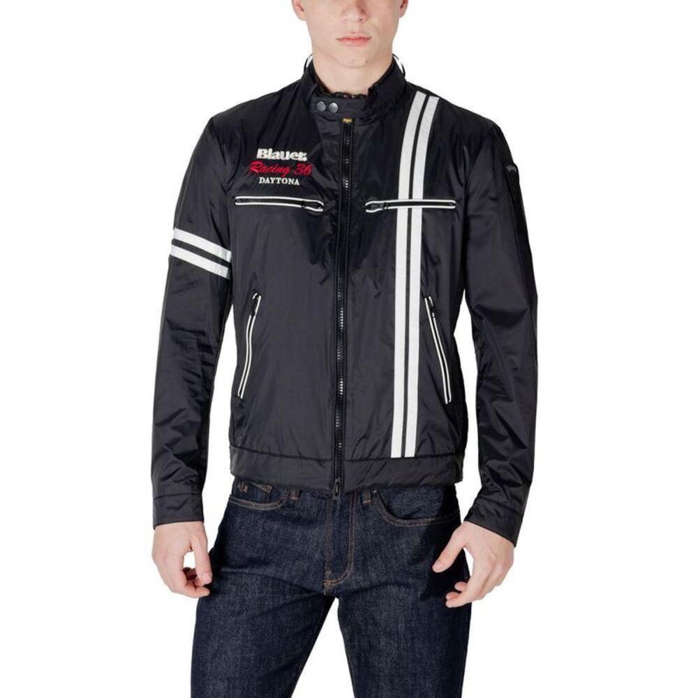 Blauer Racing 36 Daytona Lightweight Jacket Men Black Jackets